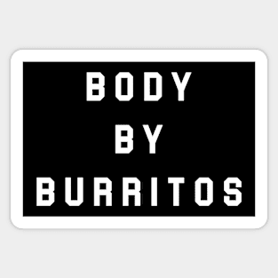 Body By Burritos Sticker